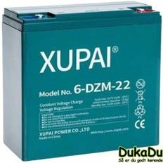 12 V 22 Ah Batteri