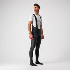 Castelli Sorpasso Ros Wind Cykelbukser lange med seler Black - XXL