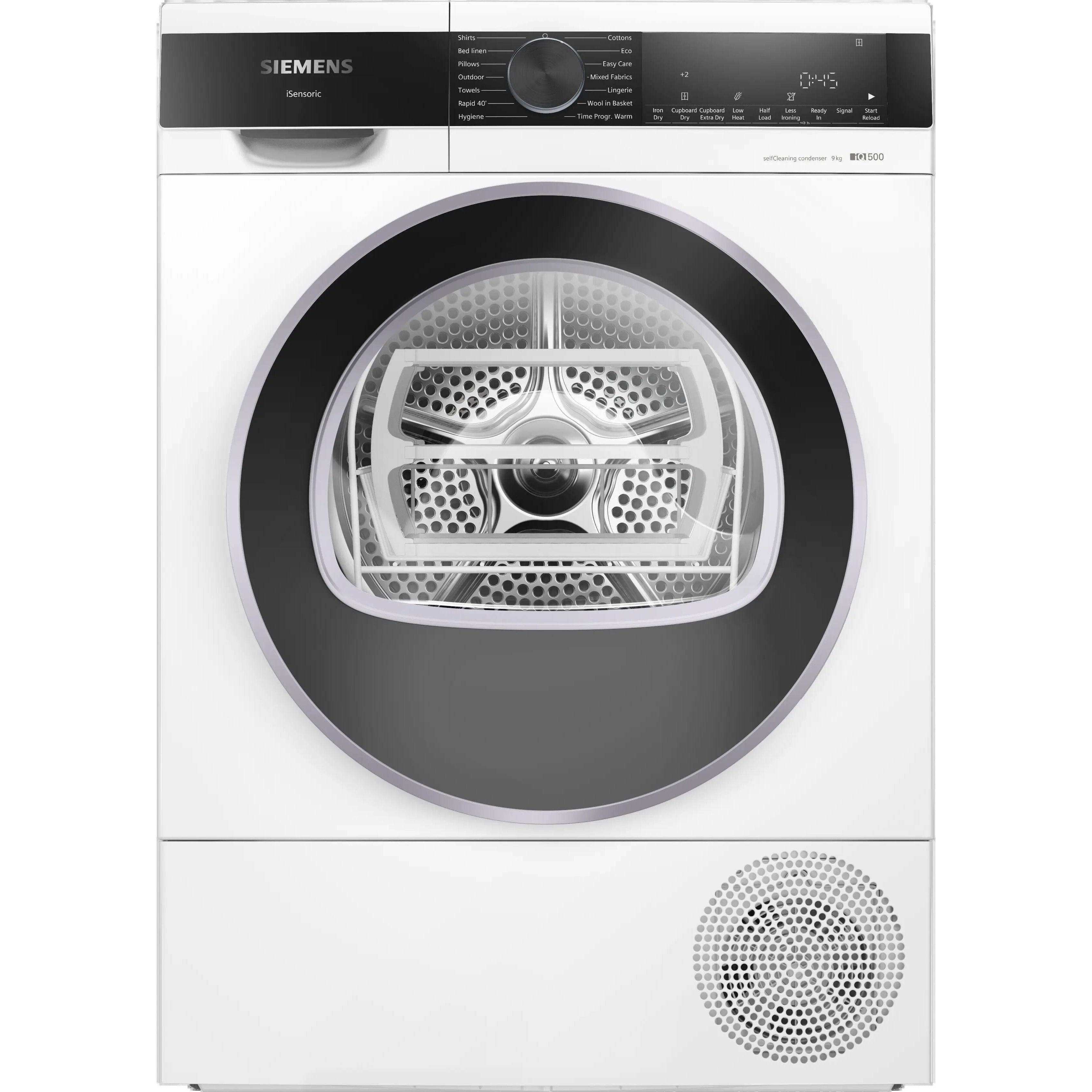 Siemens WQ45G203GB iQ500 Heat pump tumble dryer 9 kg - Default Title