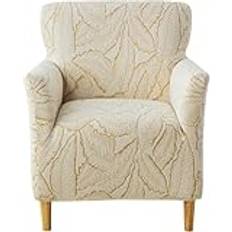 Överdrag för bankettfåtölj Överdrag för fåtölj Överdrag för fåtölj med armar Stretchöverdrag för fåtölj för vardagsrum Mjukt överdrag för fåtölj Anti Slip Furniture Protector(Color 27)