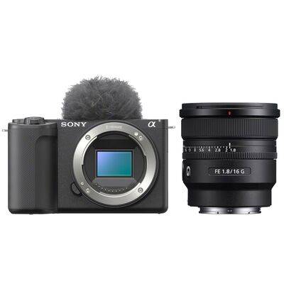 Sony Vlog-kamera Alpha ZV-E10 II + SEL 16mm f/1.8 G