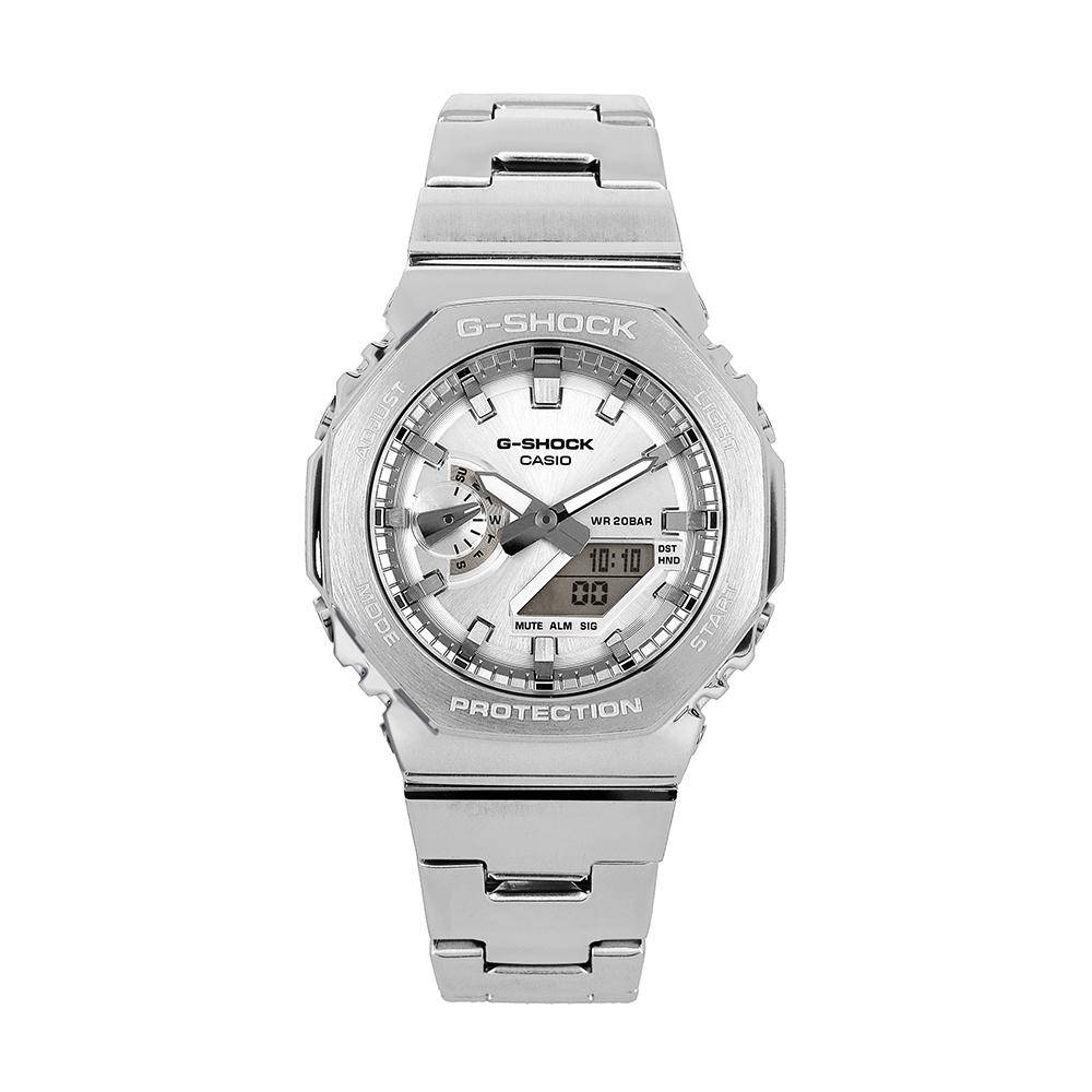 G Shock Gm 2110d 7adr Gm 2110d 7a 2100 SerieS diGital analoG octaGonal Sport Military Men S Metal Watch GM-2110D-7ADR