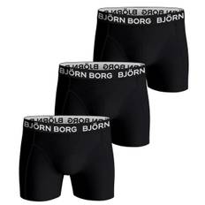 Bjørn Borg 3-pak Tights (Sort)