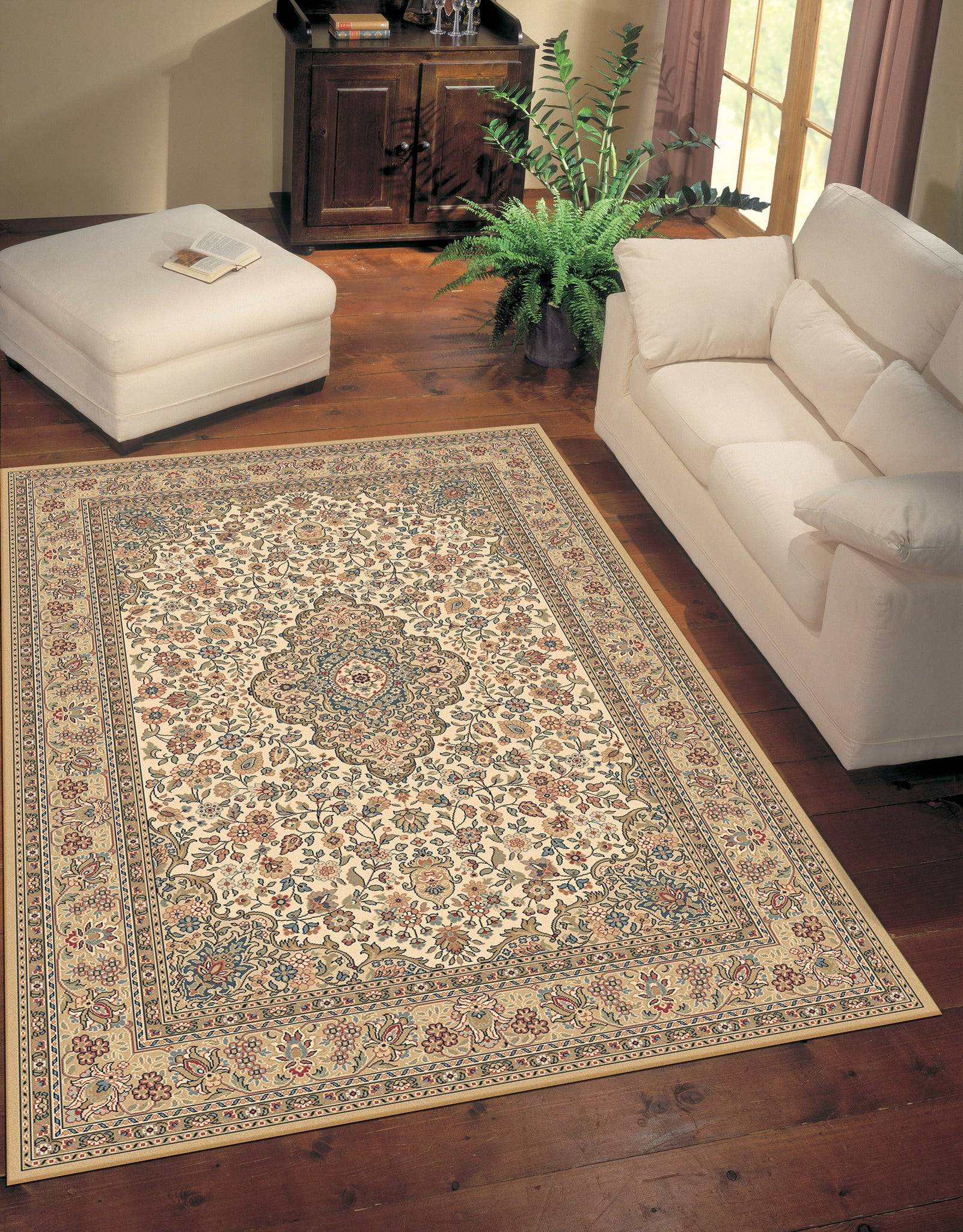 Migadan - Queen - Wilton - Beige 8745-624 - 8745-684 - Løse tæpper.