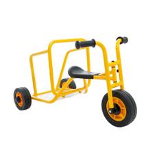 RABO MINI Stridsvogn - Trehjulet Løbecykel med lad - Fra 1-4 år.