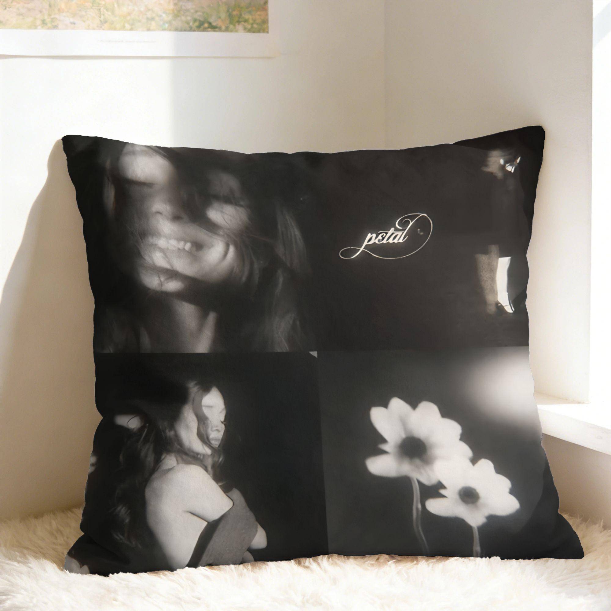 A-Ariana G-Grande Nytt Album Petal Merch Kuddfodral Bekvämt Kuddfodral Retro Trendigt Kuddfodral För Soffa Soffa Sovrum