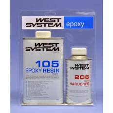 West System epoxy sats 105/206 A-pack 1,2kg