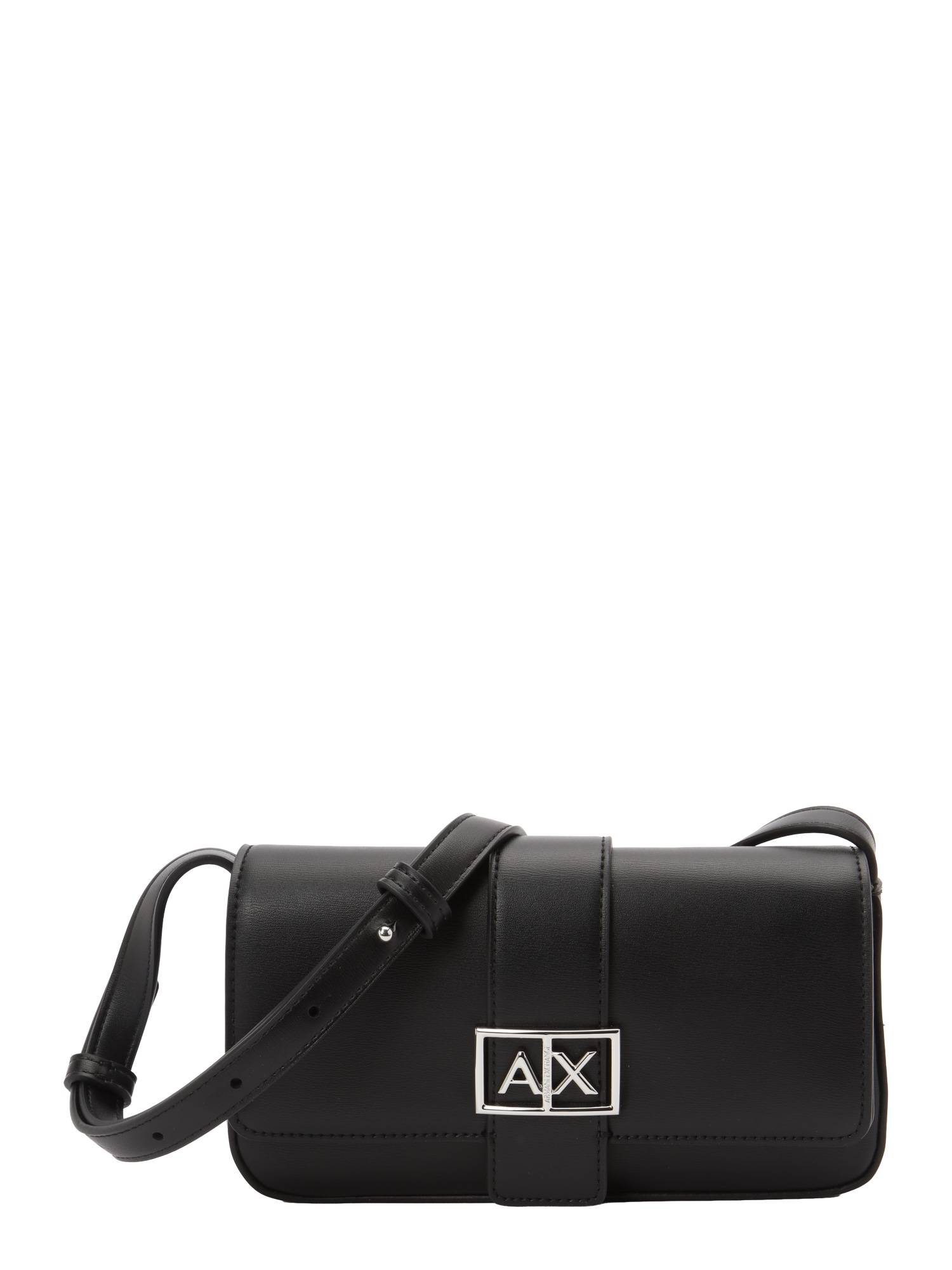 ARMANI EXCHANGE Skuldertaske 'JODIE'  sort