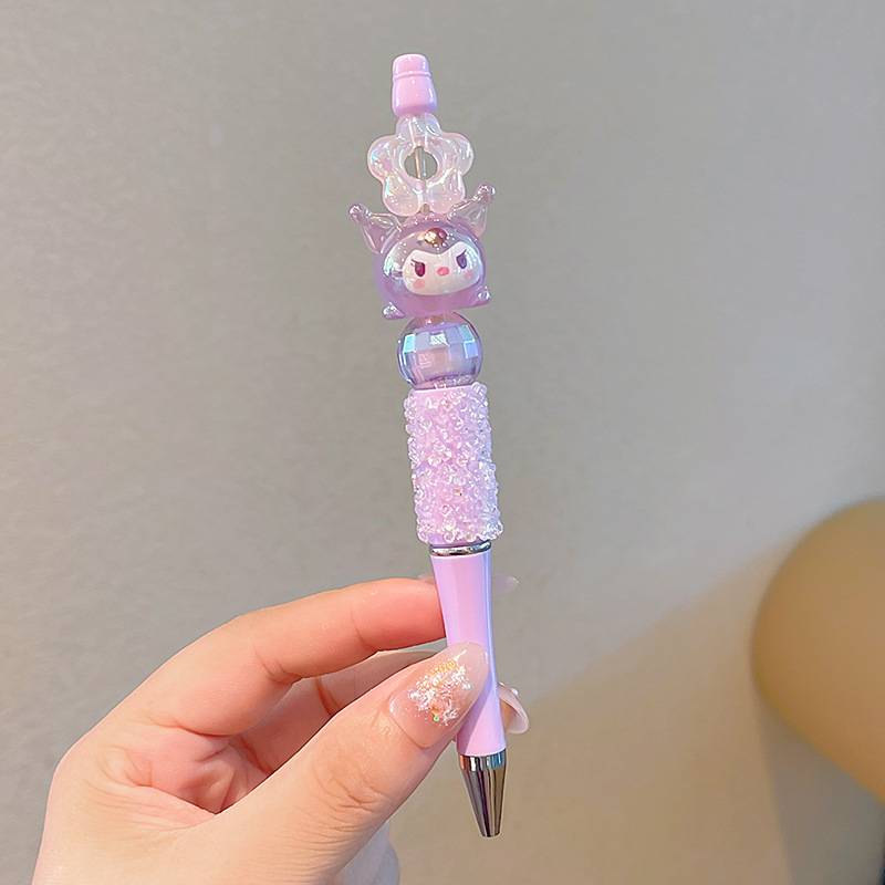 TEMU Crystal Rhinestone Rotating Gel Pen Cute Fantasy Laser Bead Cartoon