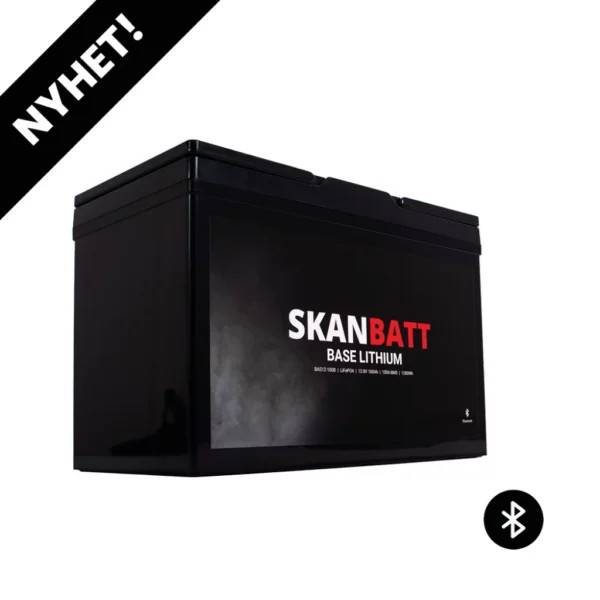 SKANBATT Base Lithium – 12V 100Ah – Bluetooth