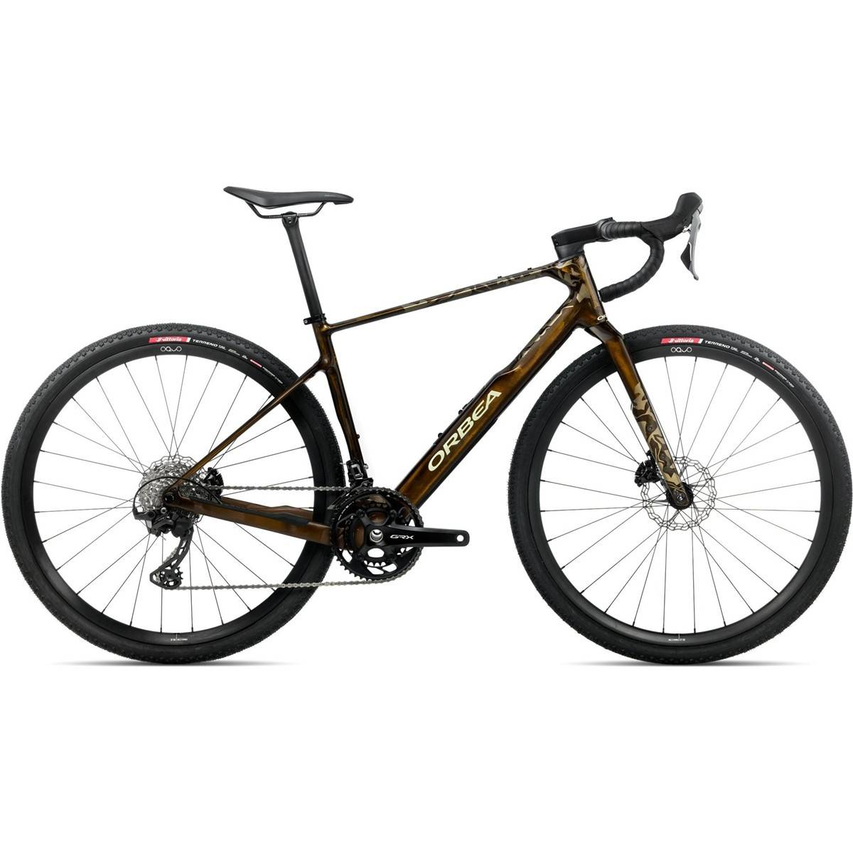 Gravelbike Orbea Terra M20Team Caramel Carbon View XS - Brun ( ).
