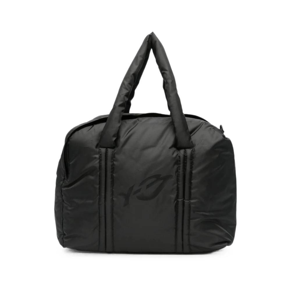 Y-3 Vatteret weekendtaske - Tasker - Herre - Sort - ONE SIZE - Uld