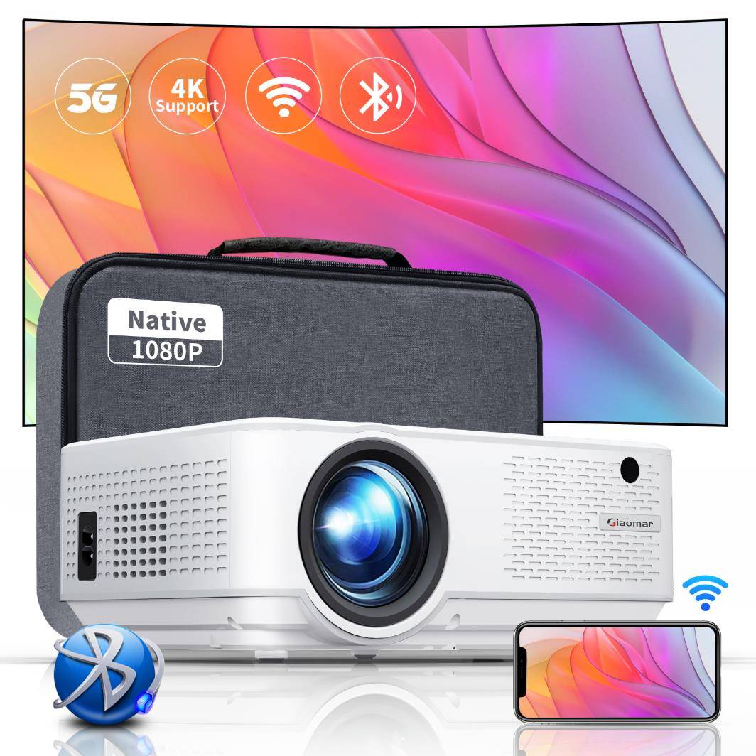 Free Shipping Full Hd Wifi Portable Beamer Support 4K 3D Home Cinema Mini Smart Projector 4K Projector For Office