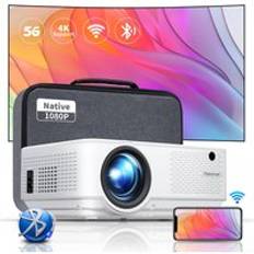 Free Shipping Full Hd Wifi Portable Beamer Support 4K 3D Home Cinema Mini Smart Projector 4K Projector For Office