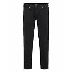 Lee herr LUKE Slim Jeans , BLACK RINSE, 33W / 36L