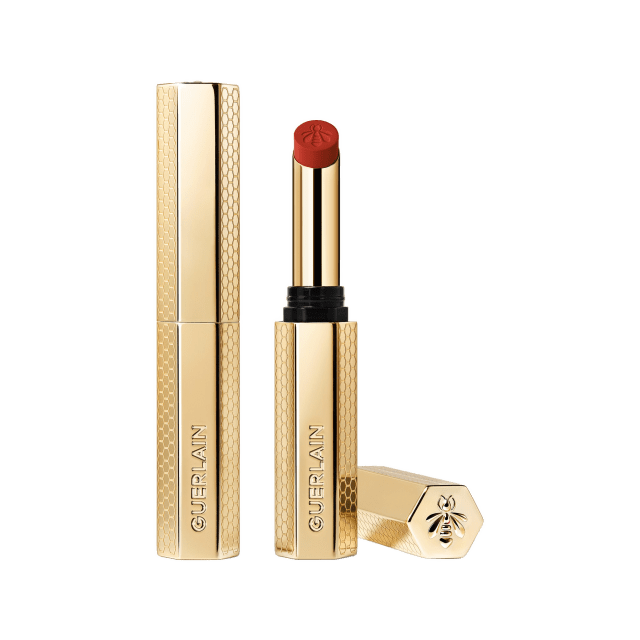 Guerlain KissKiss Honey-Infused Intense Lipstick Läppstift Dam Röd 1,85 G