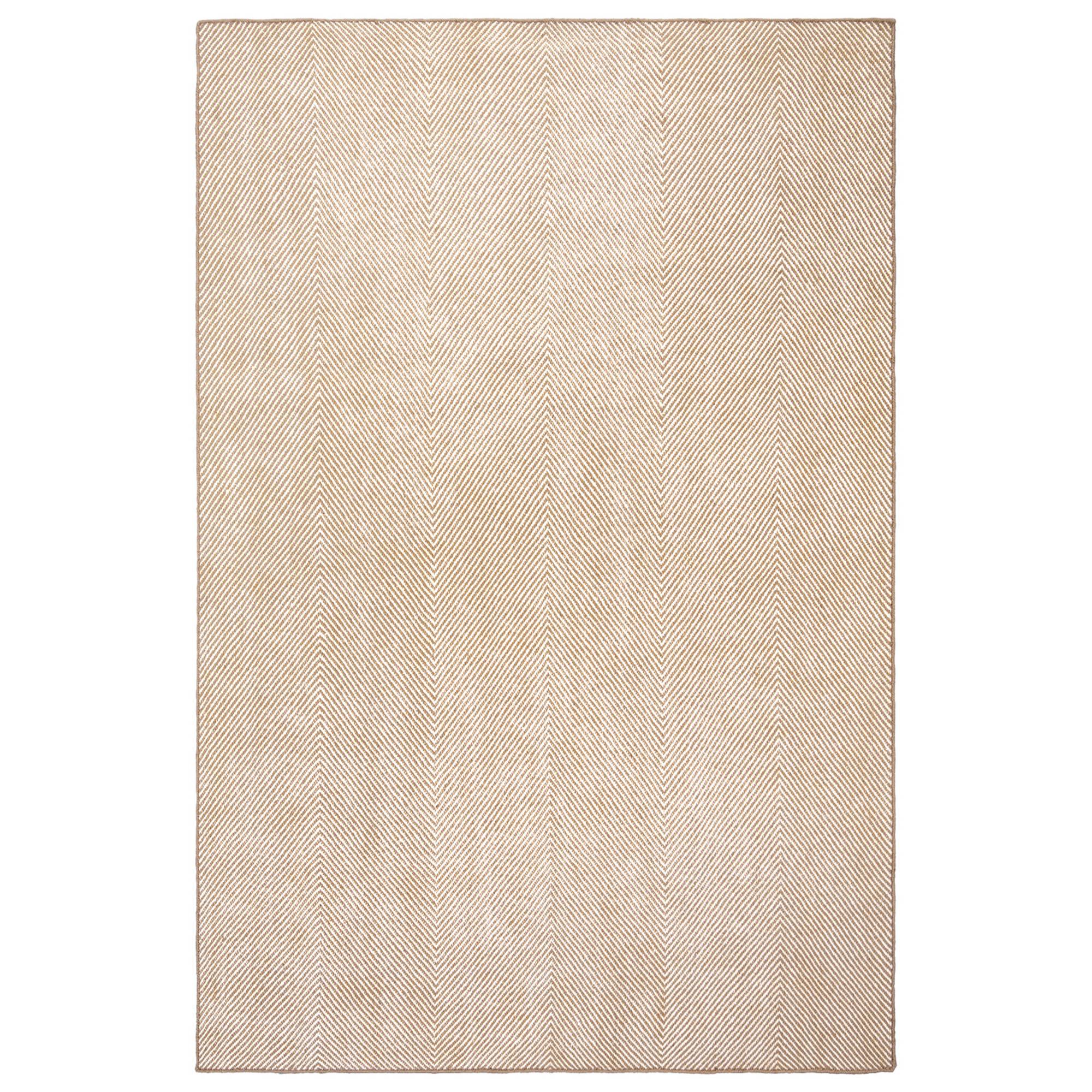 Nordic Knots - Jute Herringbone Natural/Cream Sample
