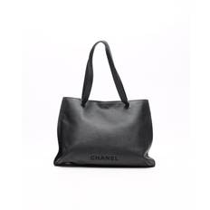 Chanel CC Caviar Tote Bag - Black (30x44x10 cm)