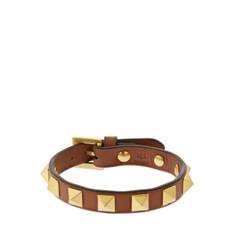 Rockstud Leather Belt Bracelet