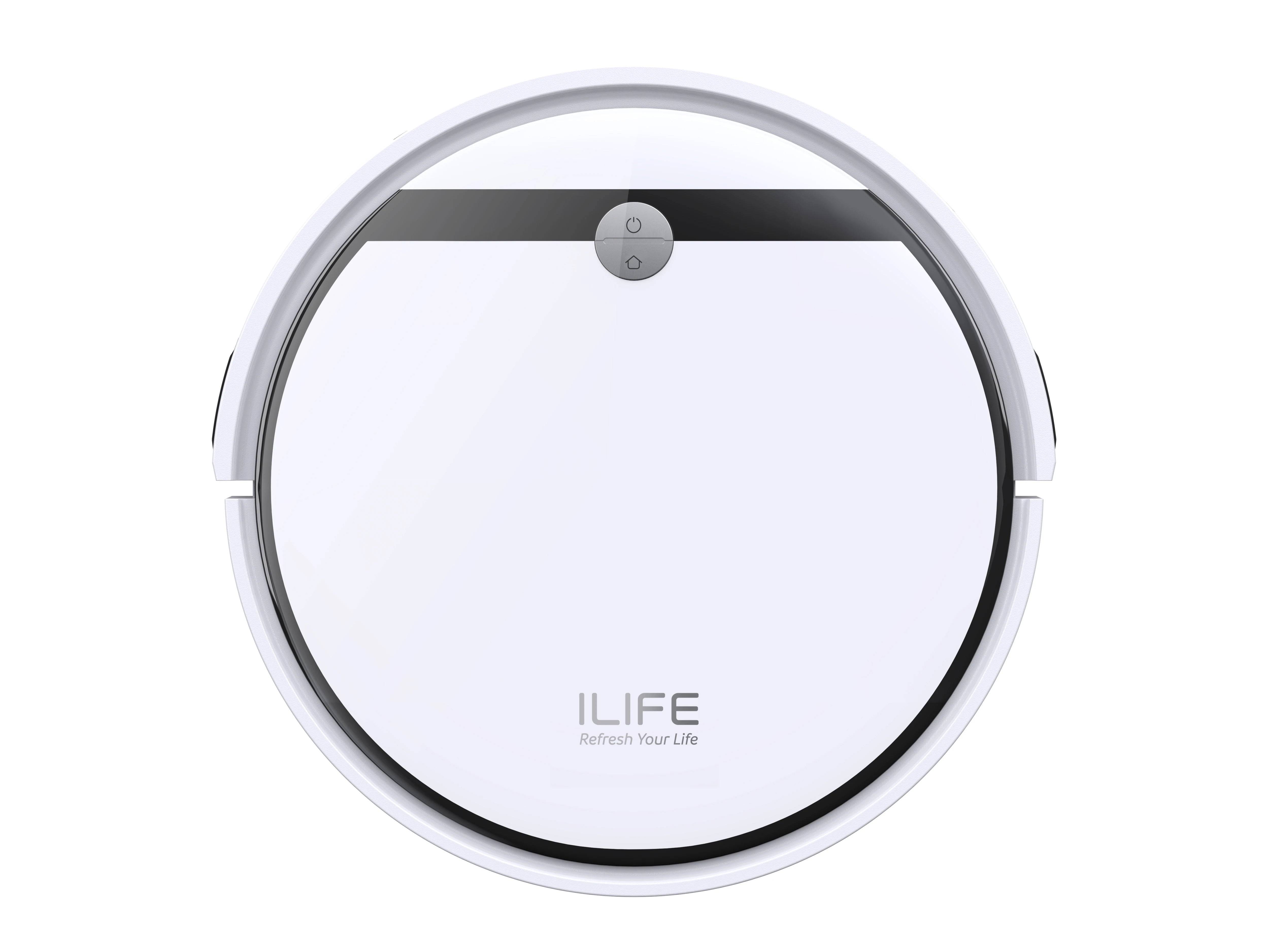 ILIFE V3X Robot Vacuum and Mop Combo, V3s Pro Upgraded, Compatible with Alexa/Google/WiFi, 120mins, 3000Pa, Ideal for Pet Hair - ILIFE V3X / france