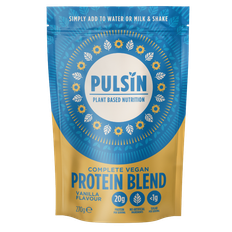 Pulsin Complete Vegan Protein Blend Pea Protein Powder- Vanilla, 270gr