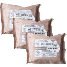 Ecooking Wet Wipes Fragrance Free 25 pcs x 3