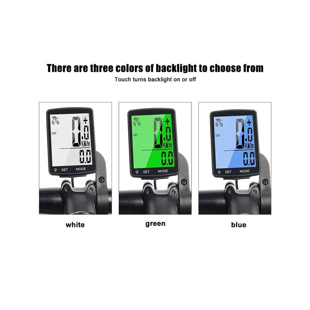 Wireless Bicycle Computer Touch Screen Bicycle Computer Mountain Bike Speedometer Cadence Sensor Gps Bike Accessories