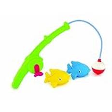 Munchkin Gone Fishin' Rod & Reel Magnetic Bath Toy Set (with 3 Distinct Underwater Bobbing Characters)