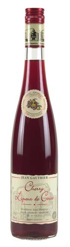 Kirsebærlikør - Liqueur de Cerise Jean Gauthier 35 cl..