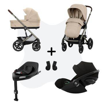 Cybex Talos S Lux 3 Travelsystem 4in1 Almond Beige Cloud G