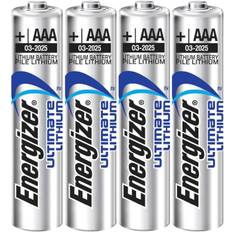 Energizer Ultimate Lithium - Batterie 4 x AAA