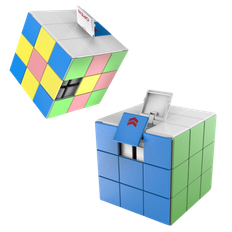 Huarong Pass 3x3 Classic Klotski Sliding Block Cube Puzzle Stickerless