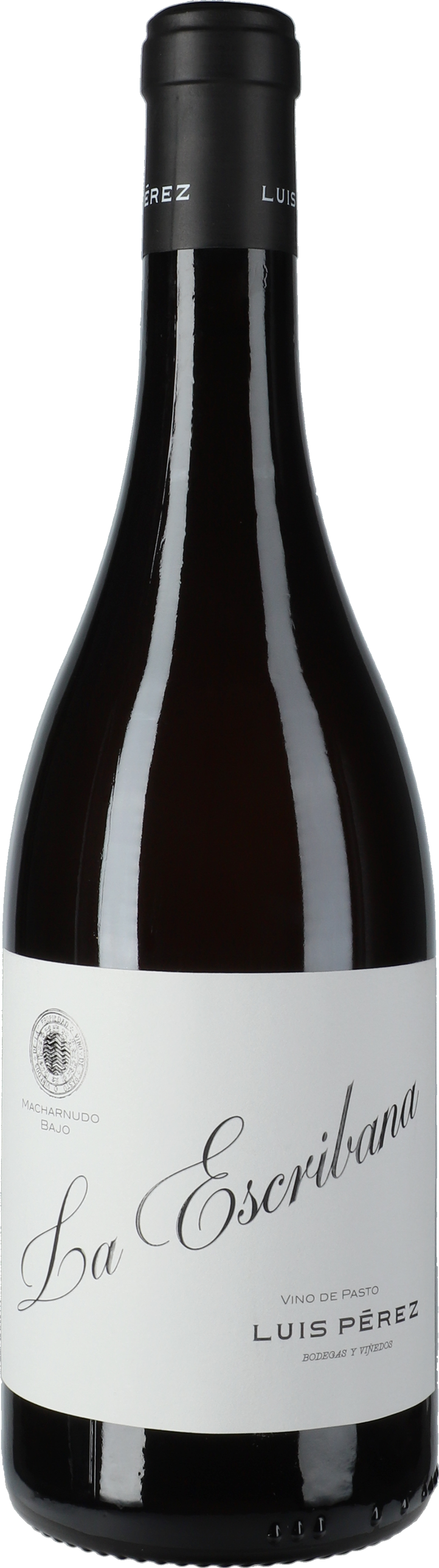 Luis Pérez, La Escribana Vino de Pasto, 2024