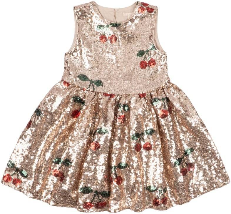 Konges Sløjd Starla Sequin Dress Str 5Y - P00050 Kjoler hos Magasin.