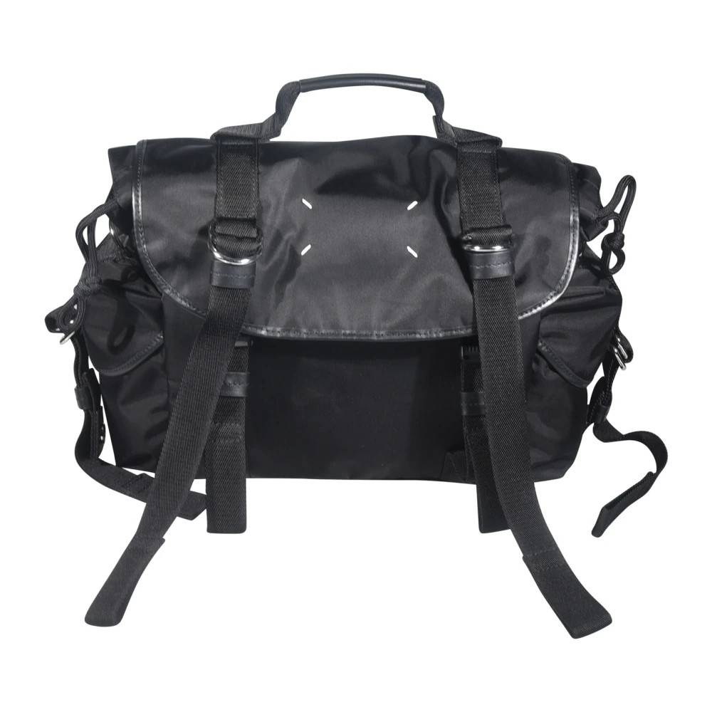 Maison Margiela High Tech Messenger Small - Tasker - Dame - Sort - ONE SIZE - Uld