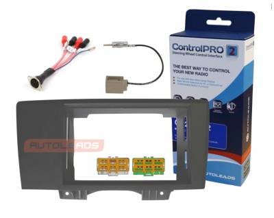 Installationskit 2DIN Volvo S60/S70/V/XC 2000-2004