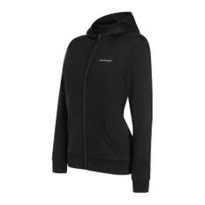 Peak Performance, Sweatshirts & Hoodies, Herr, M, W Logo Zip Hood Sweatshirt - black (M)