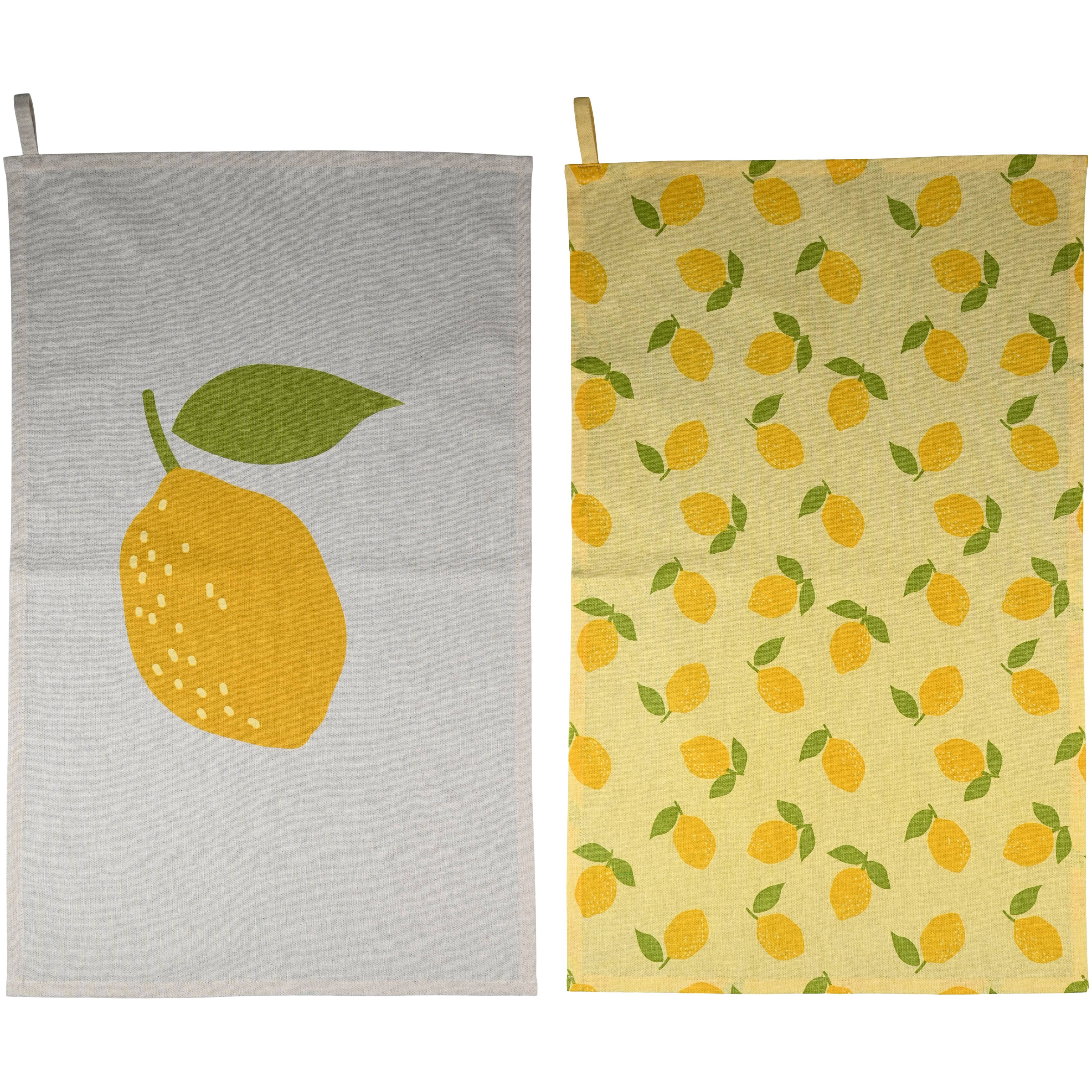 Viskestykke, citrus, 2 stk., assorteret (På lager i butik)