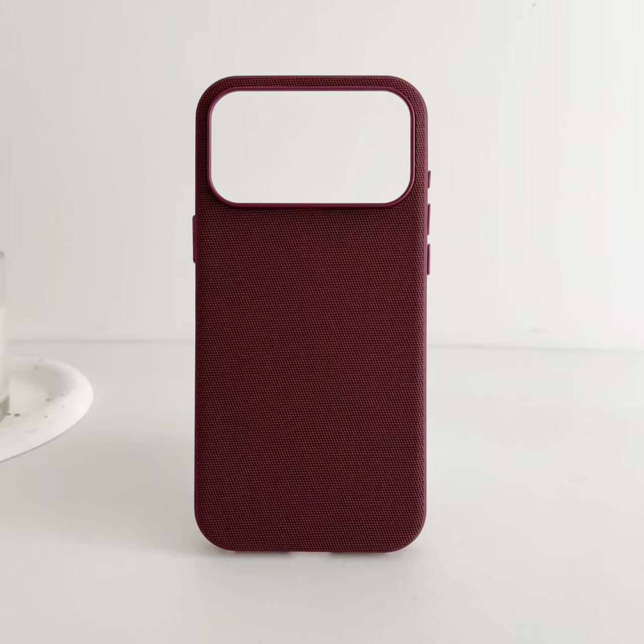 Tech Fabric Magnetic MagSafe Case Compatible iPhone - Red / IPhone15Promax