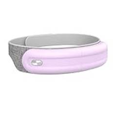 RIYAN Elektrisk huvudmassage vibration varm komprimering luftväska massage lindrar huvudvärk bluetooth musik avslappning terapi hållbar lätt att använda (rosa)