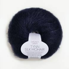 Sandnes - Tynn silk Mohair Fv. 5581 Dyb Marine