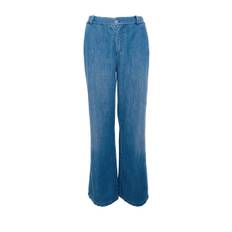 BCNETTIE box jeans - Mid Blue Wash - Mid Blue Wash / S/M