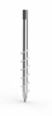 Stavrex Jordskrue 445mm ø25mm - basisdel