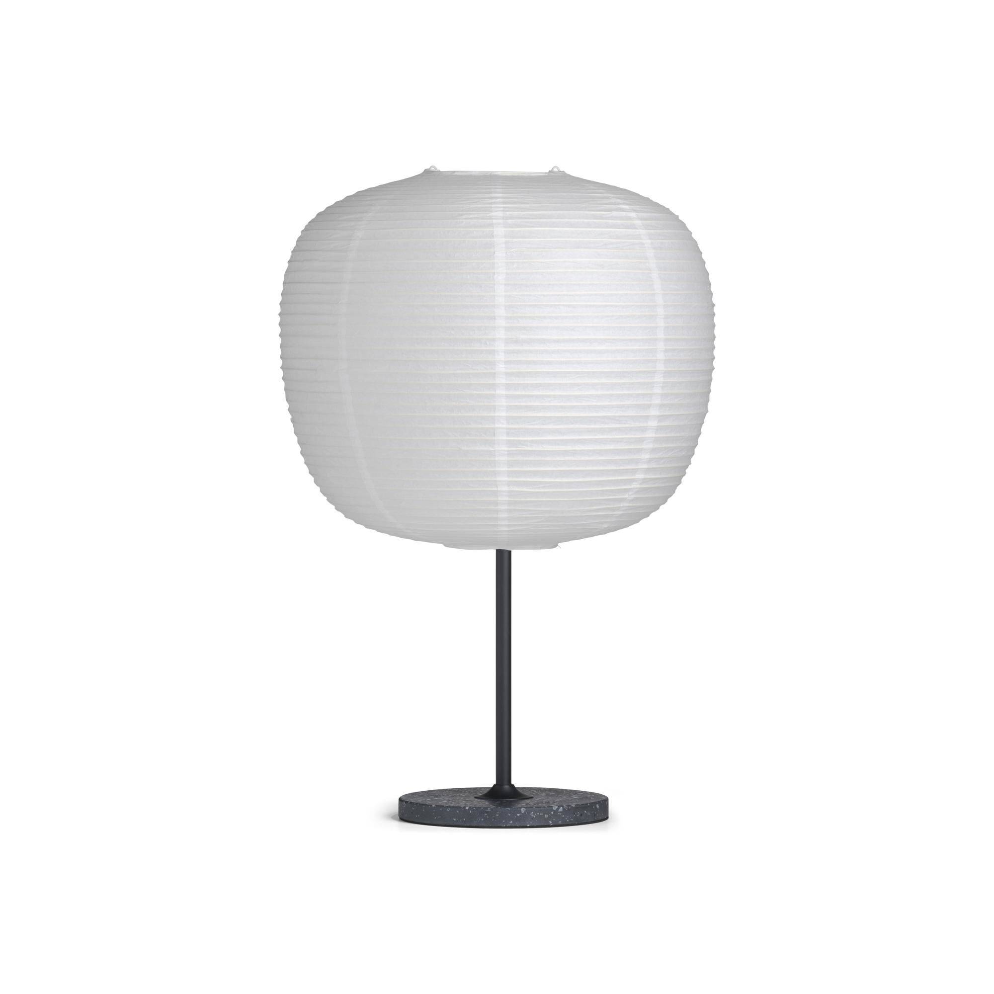 HAY Common Peach Bordslampa Svart & Svart Terrazzo - Soft Svart & Svart Terrazzo