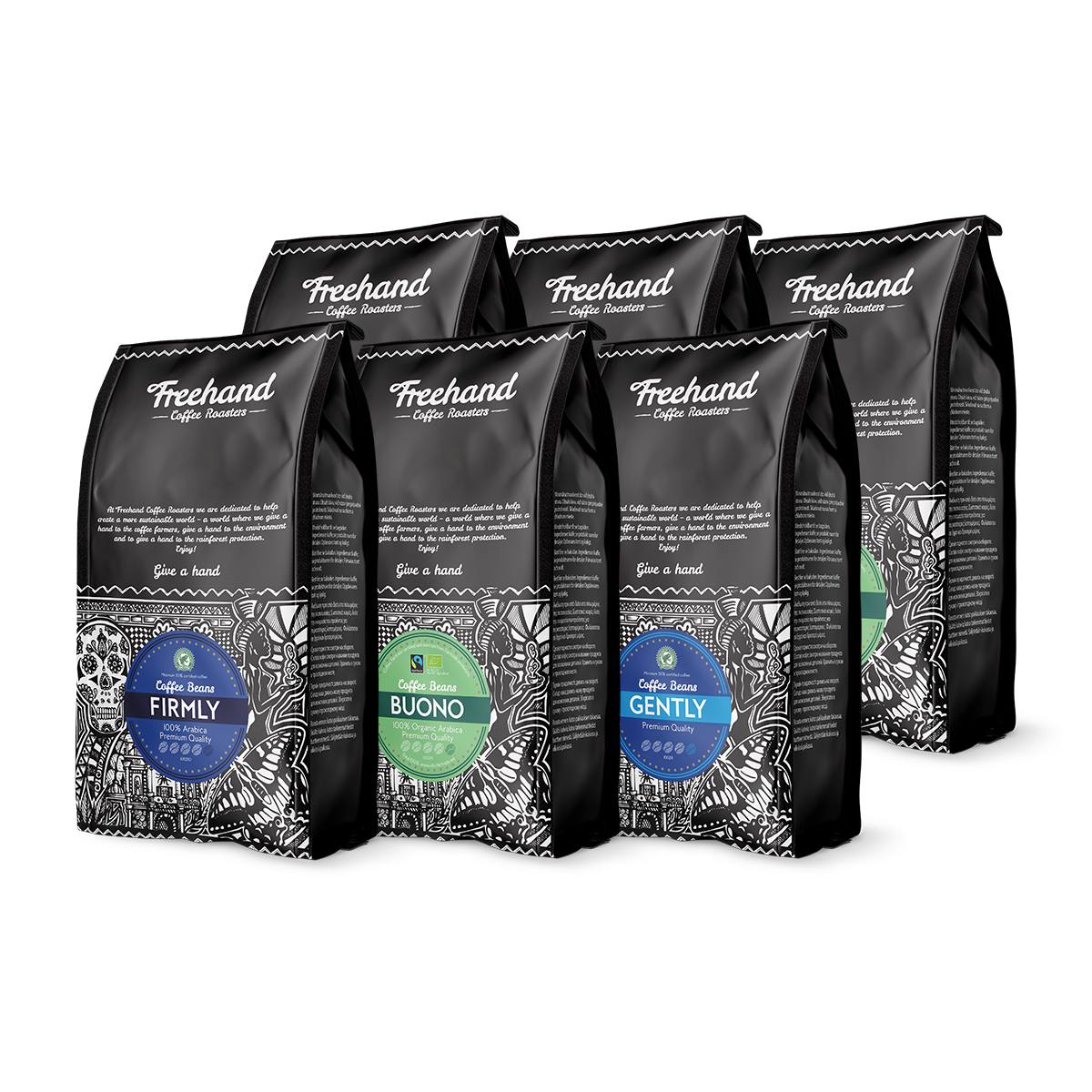 "Bestseller" kaffe smagskasse - 6 kg..