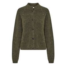 Gestuz Alpha Short Cardigan Dark Olive Melange - L