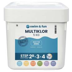 Multiklor 200g tabletter, 5kg - PoolOasen