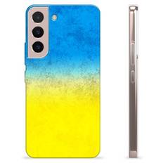 Samsung Galaxy S22 5G TPU Cover Ukrainsk Flag - Tofarvet