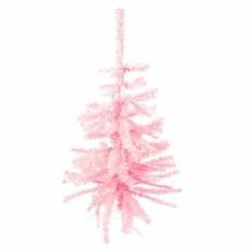 Kunstigt juletræ, 90 cm, pink