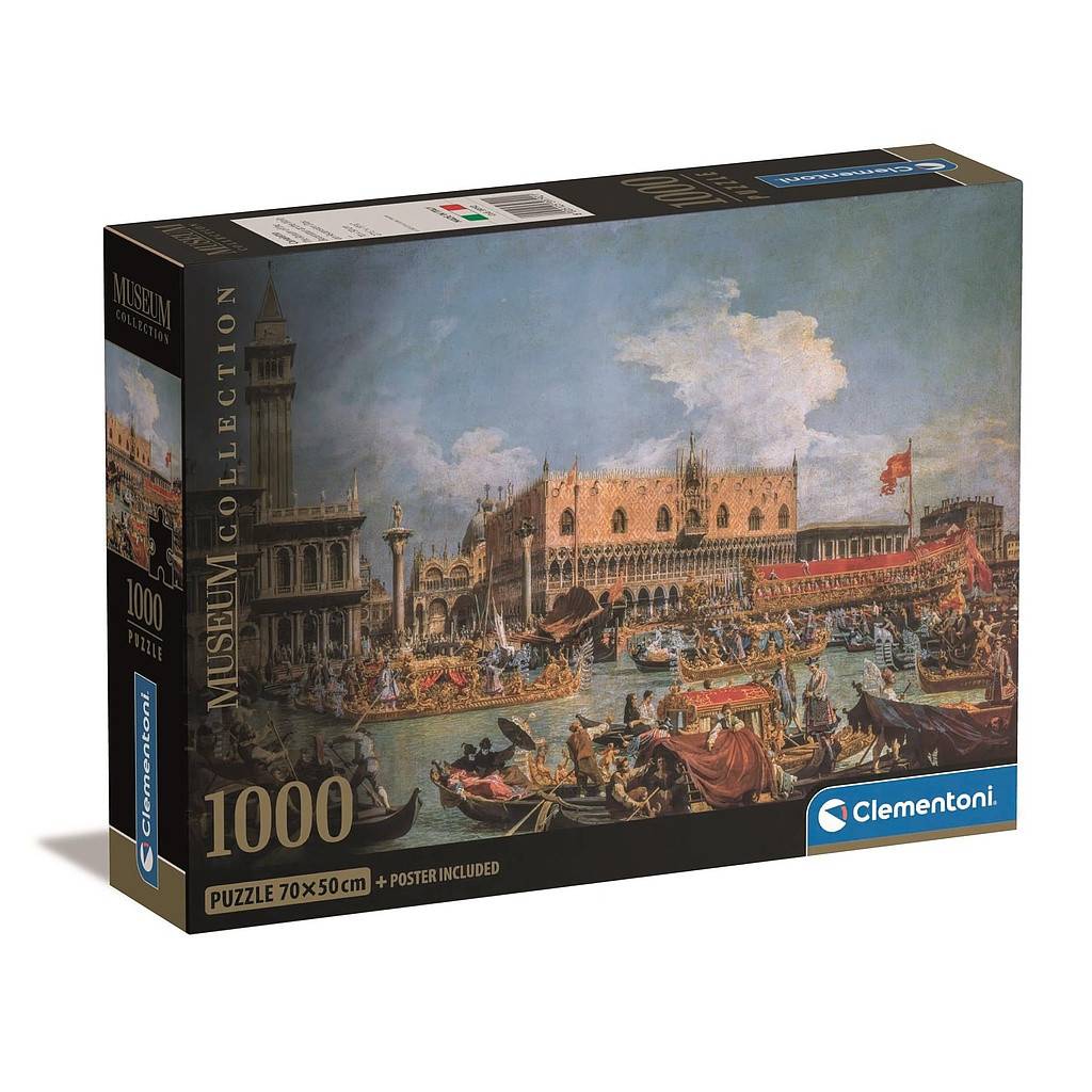 Art View of the Ducal Palace 1000-bitars Compact-pussel Clementoni
